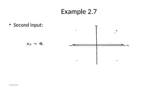 Example 2.7
• Second input:
8/30/2020
 