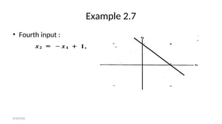 Example 2.7
• Fourth input :
8/30/2020
 