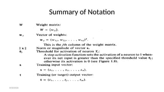 Summary of Notation
8/30/2020
 