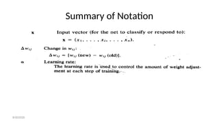 Summary of Notation
8/30/2020
 
