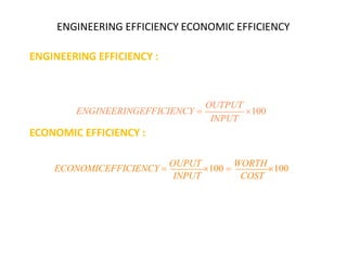 Unit i introduction to engineering economics. | PPTX