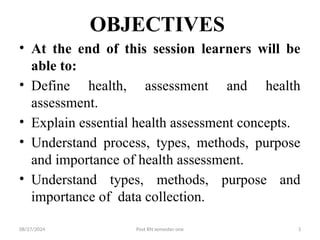Unit I Introduction to Health Assessment (2).pptx