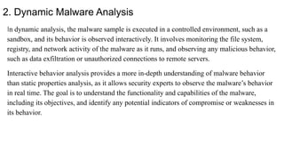 UNIT I Introduction to Malware Analysis .pptx