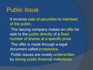 Public Issue UNIT II PPT.pptx