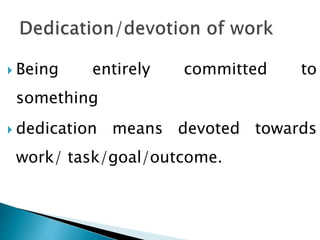 Values Dedication UNIT II professional value.pptx