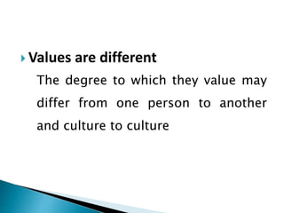 UNIT II professional value.pptx