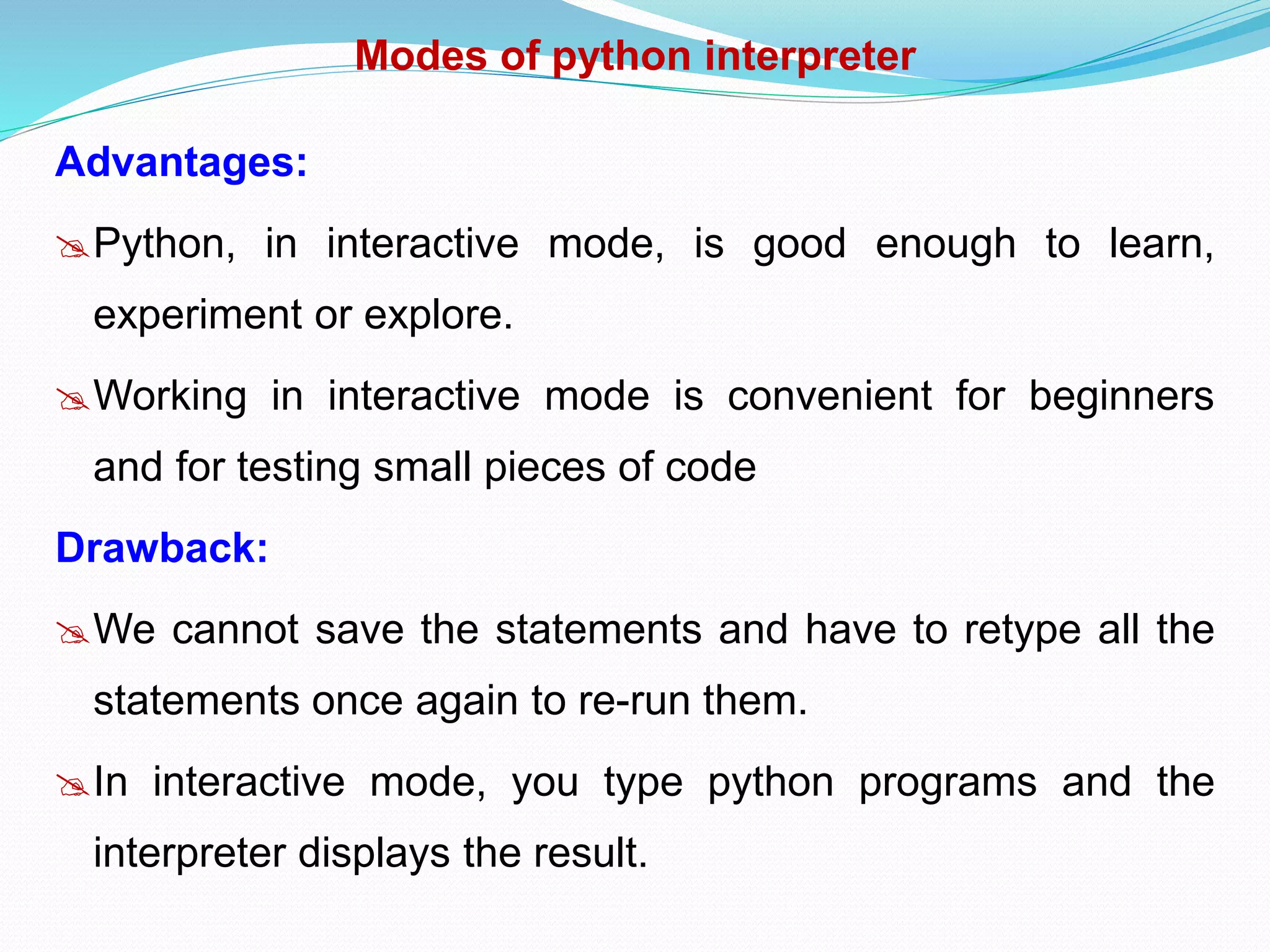 Python for Beginners(v1) | PPTX | Programming Languages | Computing