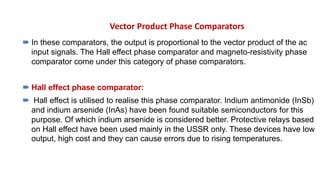 Phase Comparator Invoice Basic principle and types Static Relays ppt | PPT