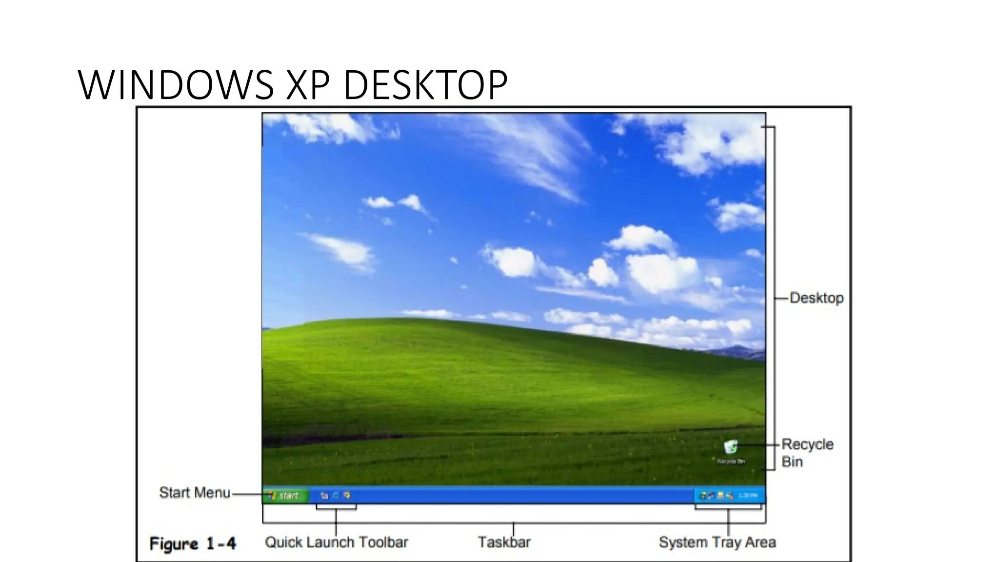 WINDOWS XP DESKTOP
 