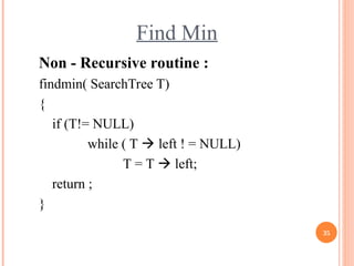 UNIT II Tree Structure and it's examples | PPT