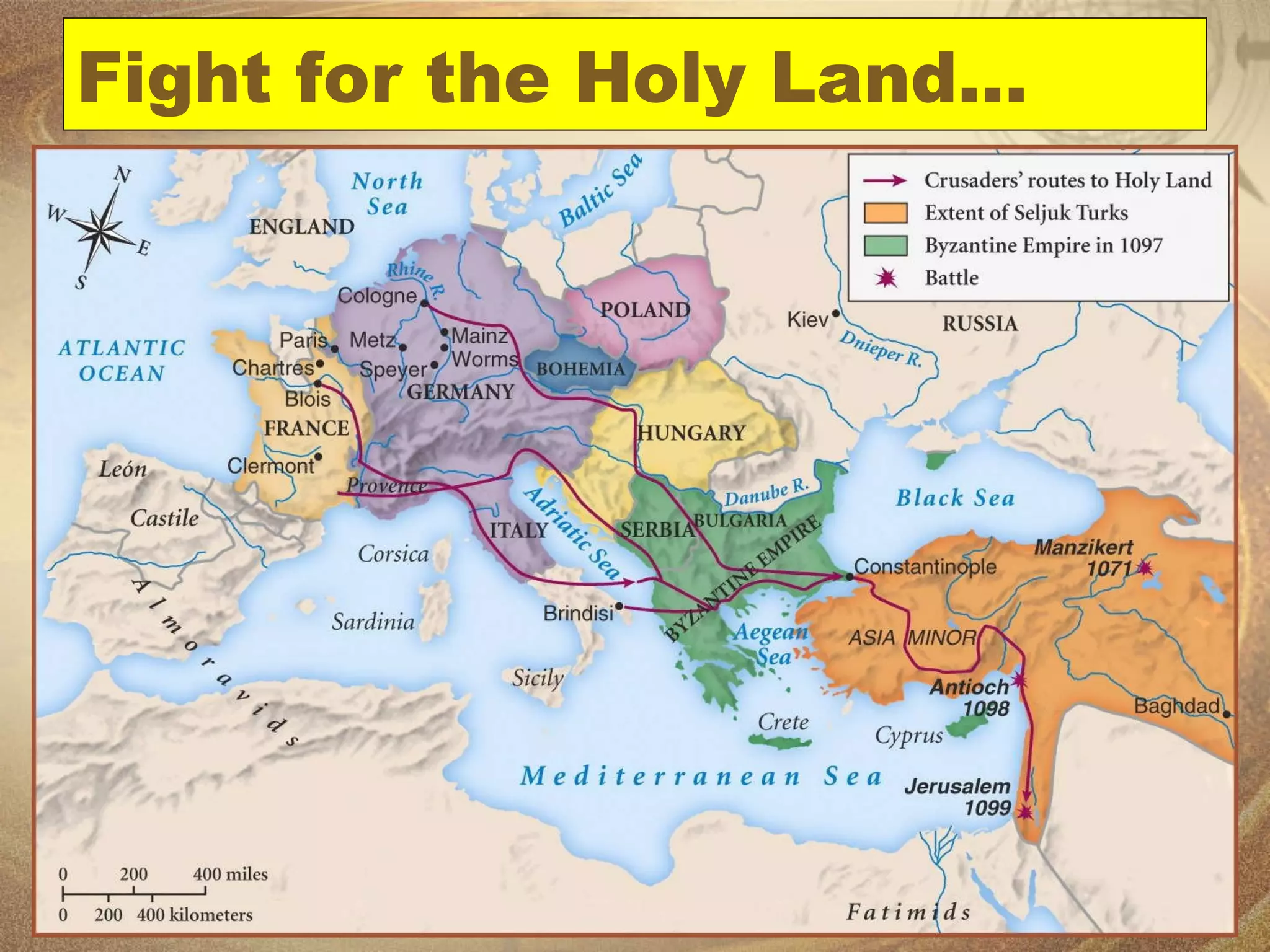 Fight for the Holy Land… 