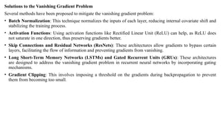Comprehensive Introduction to Deep Learning: Gradient Challenges and ...