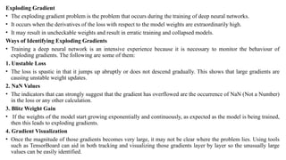 Which Model Has Exploding Gradient Problem Comprehensive Introduction to Deep Learning: Gradient Challenges and ...