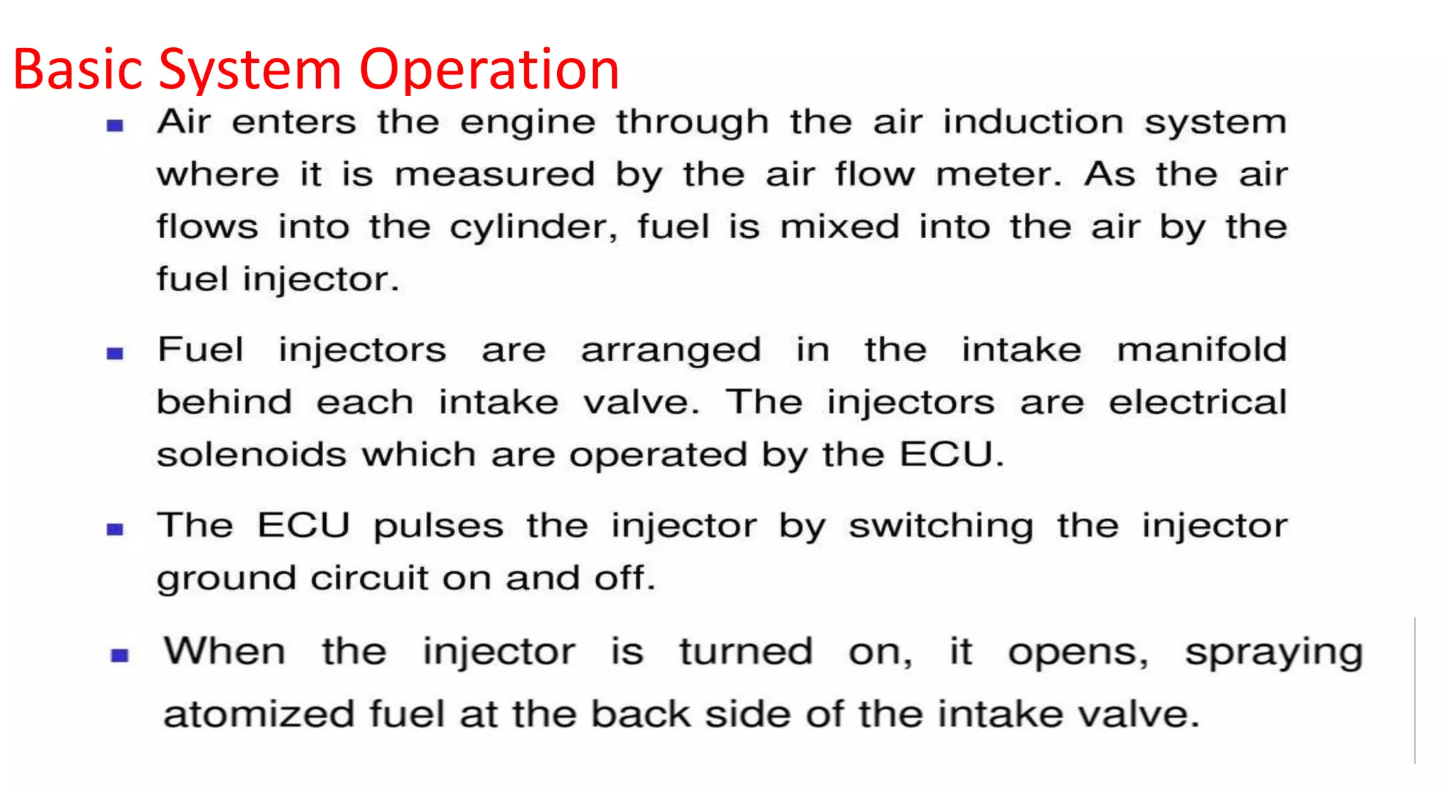 Basic System Operation
 