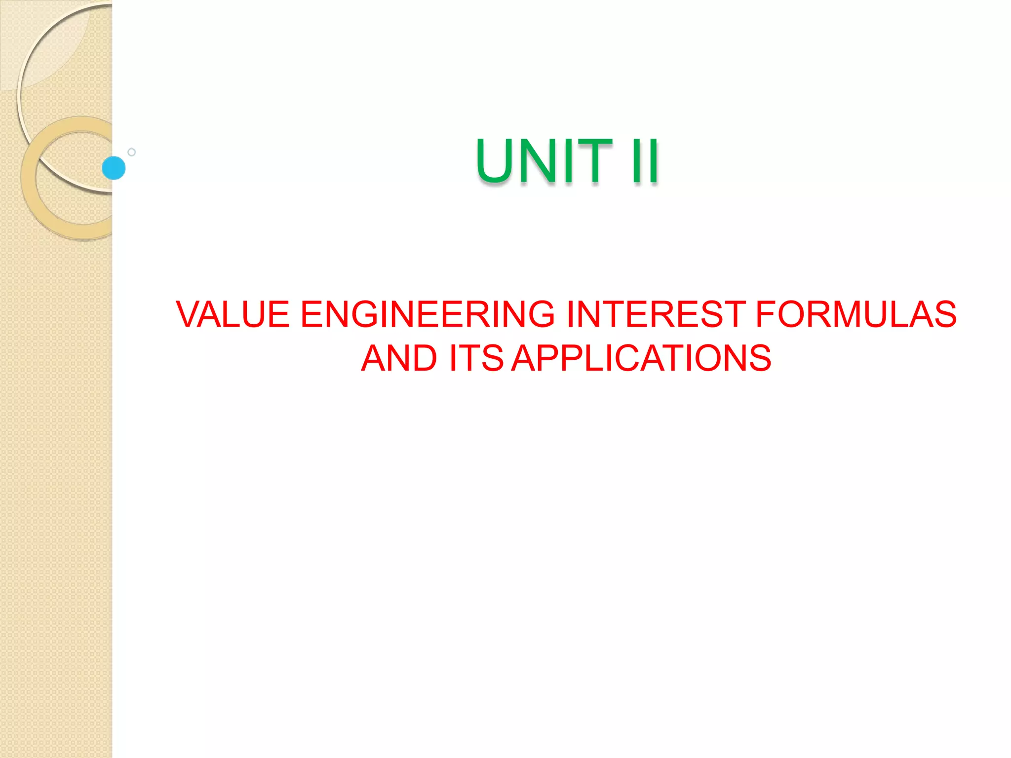 Unit ii value engineering | PDF