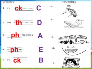 ck
th
ph
ph
ck
C
D
A
E
B
 