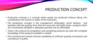Unit i marketing management | PPTX