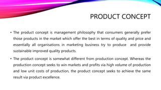 Unit i marketing management