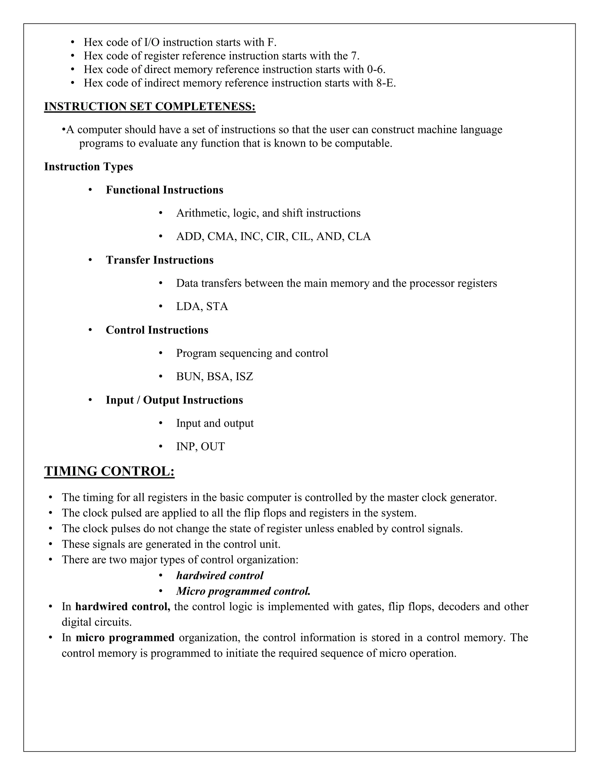 CS304PC:Computer Organization and Architecture UNIT I.pdf
