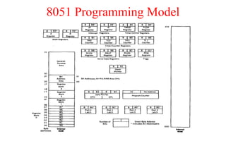 8051 Programming Model
 