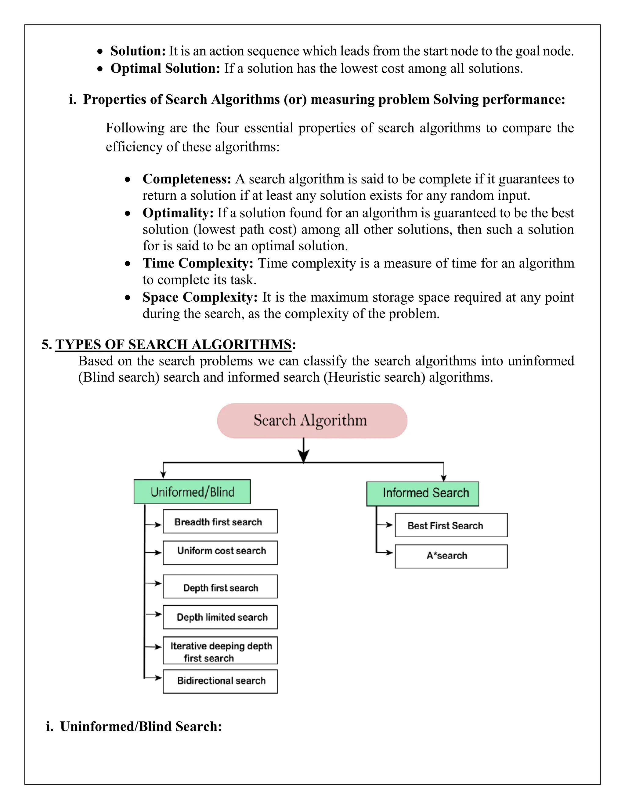 AI3391 ARTIFICIAL INTELLIGENCE Unit I notes.pdf
