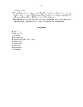 Unit inspection | PDF