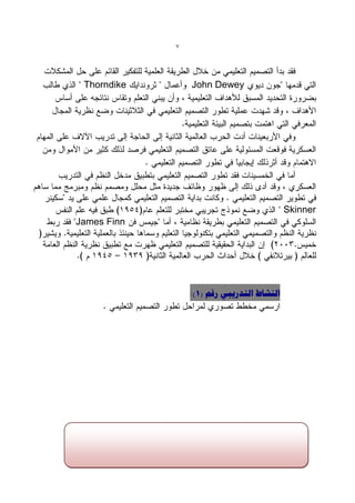 7




 Thorndike       John Dewey




                                            Skinner
James Finn




                 :)1( ‫الٌشبط التذسٗجٖ سقن‬
 
