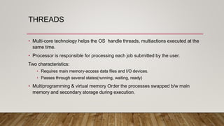 Operating System Unit 1 | PPTX