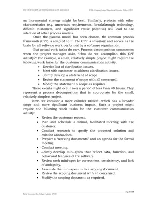 Unit I Software Testing and Quality Assurance | PDF