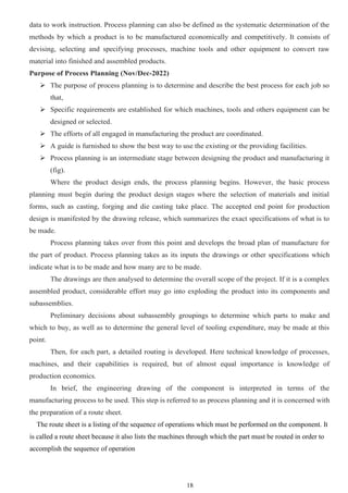 Process Planning and cost Estimation (Regulation 2021) | PDF