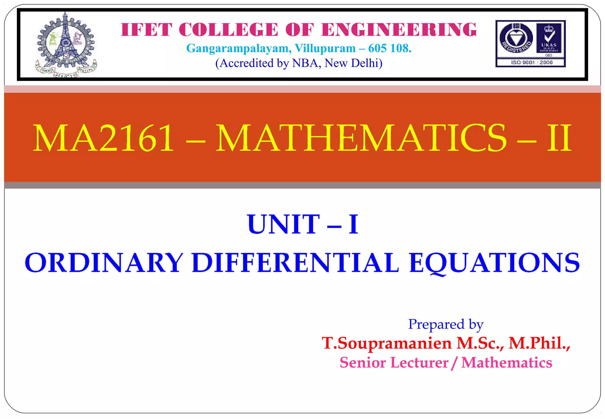 Unit i ppt (1) | PPT