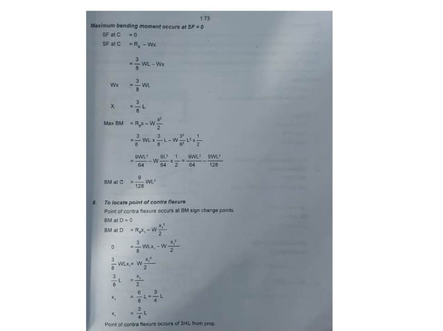 Propped cantilever beams theorem and theory | PPTX