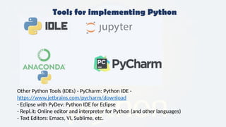 discover bpython: a python repl with ide-like features... Comprehensive Introduction to Python Programming Language and Its ...