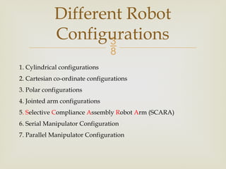 UNIT I ROBO - Robot Anatomy and Robot Applications | PPTX