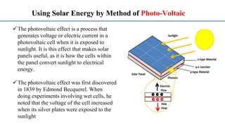 Solar Energy - Introduction | PPTX