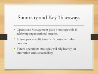 UNIT I Strategic Role of Operations Management.ppt