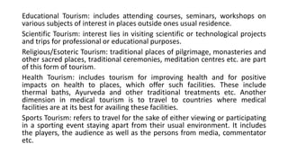 Unit I Tourism.pptx