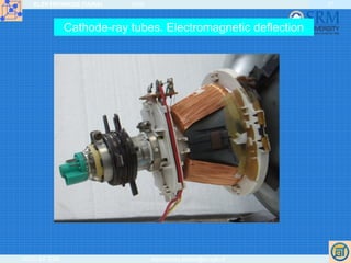 ELEKTRONIKOS ĮTAISAI 2009
VGTU EF ESK stanislovas.staras@el.vgtu.lt
17
Cathode-ray tubes. Electromagnetic deflection
 