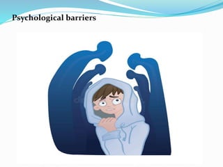 Psychological barriers
 