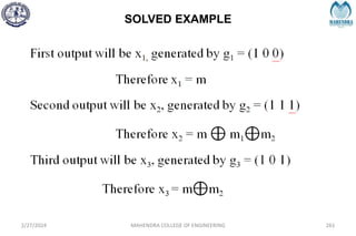 SOLVED EXAMPLE
2/27/2024 MAHENDRA COLLEGE OF ENGINEERING 261
 