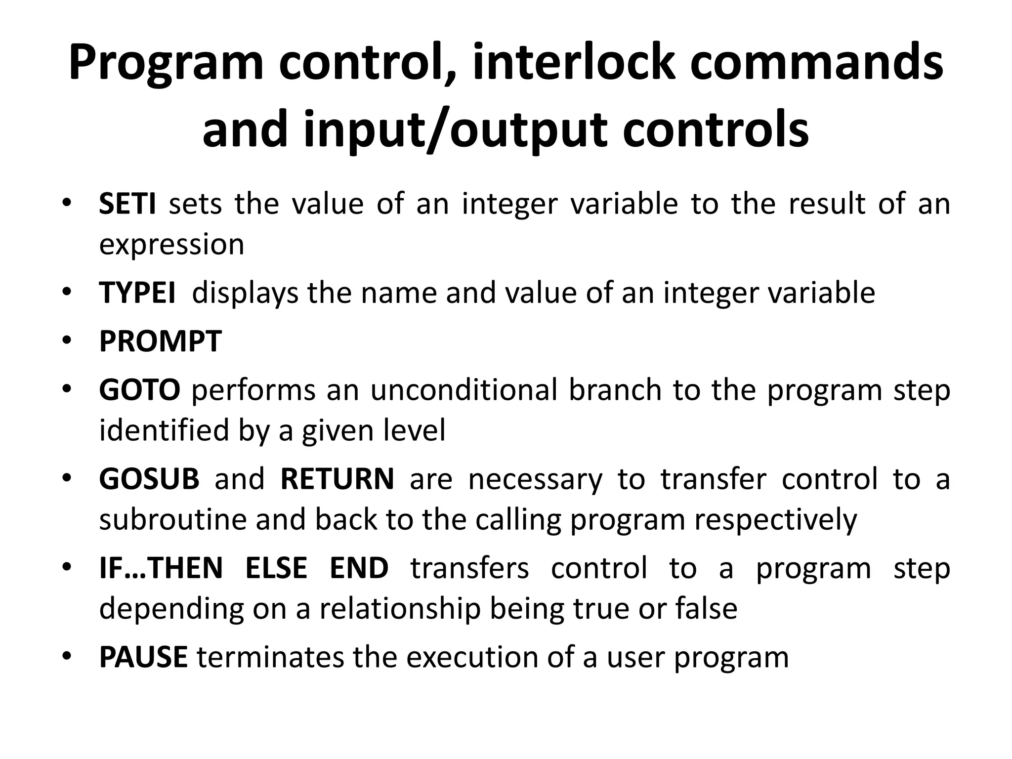 Unit IV.pptx Robot programming and Languages | PPTX