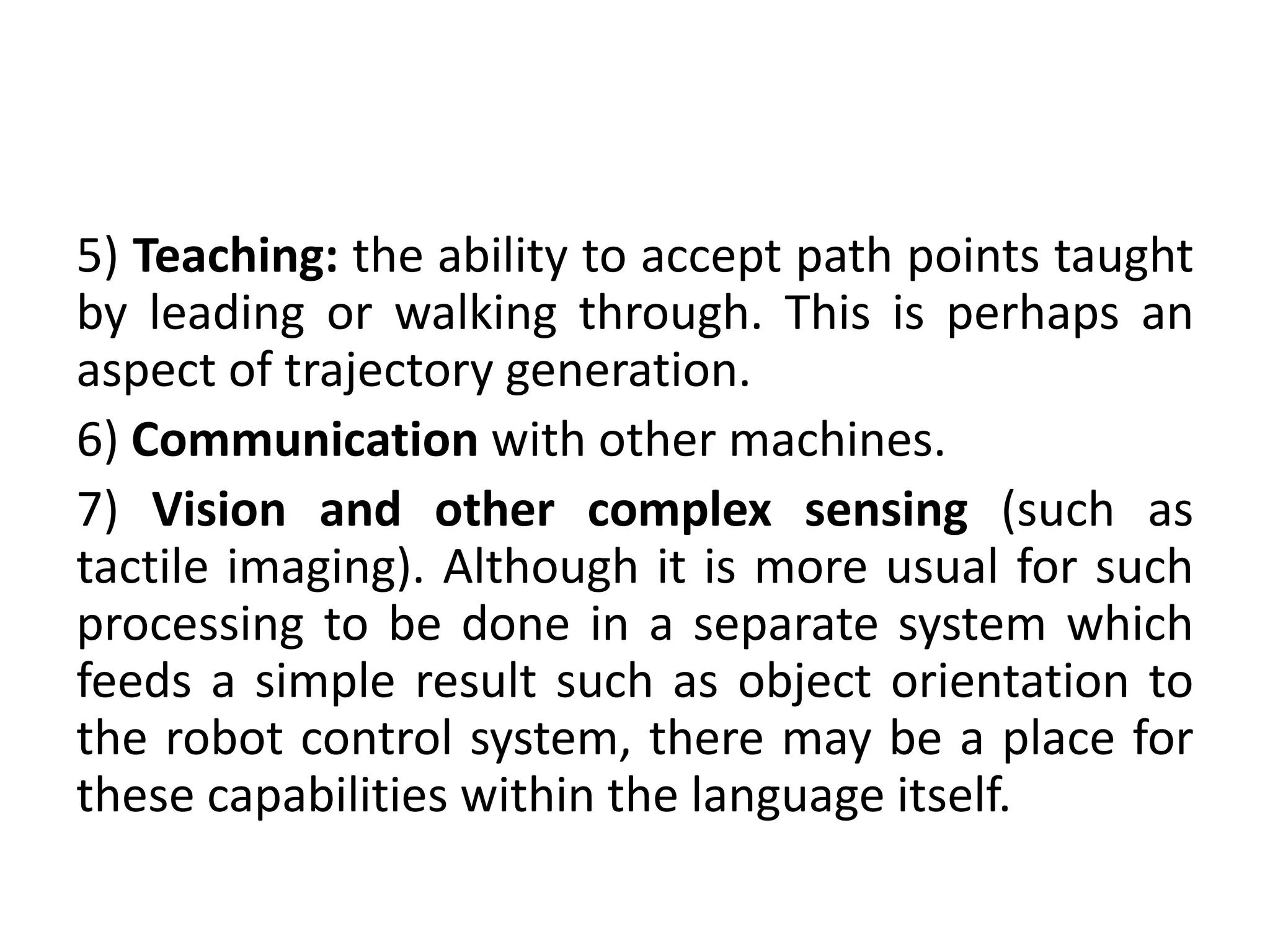 Unit IV.pptx Robot programming and Languages | PPTX