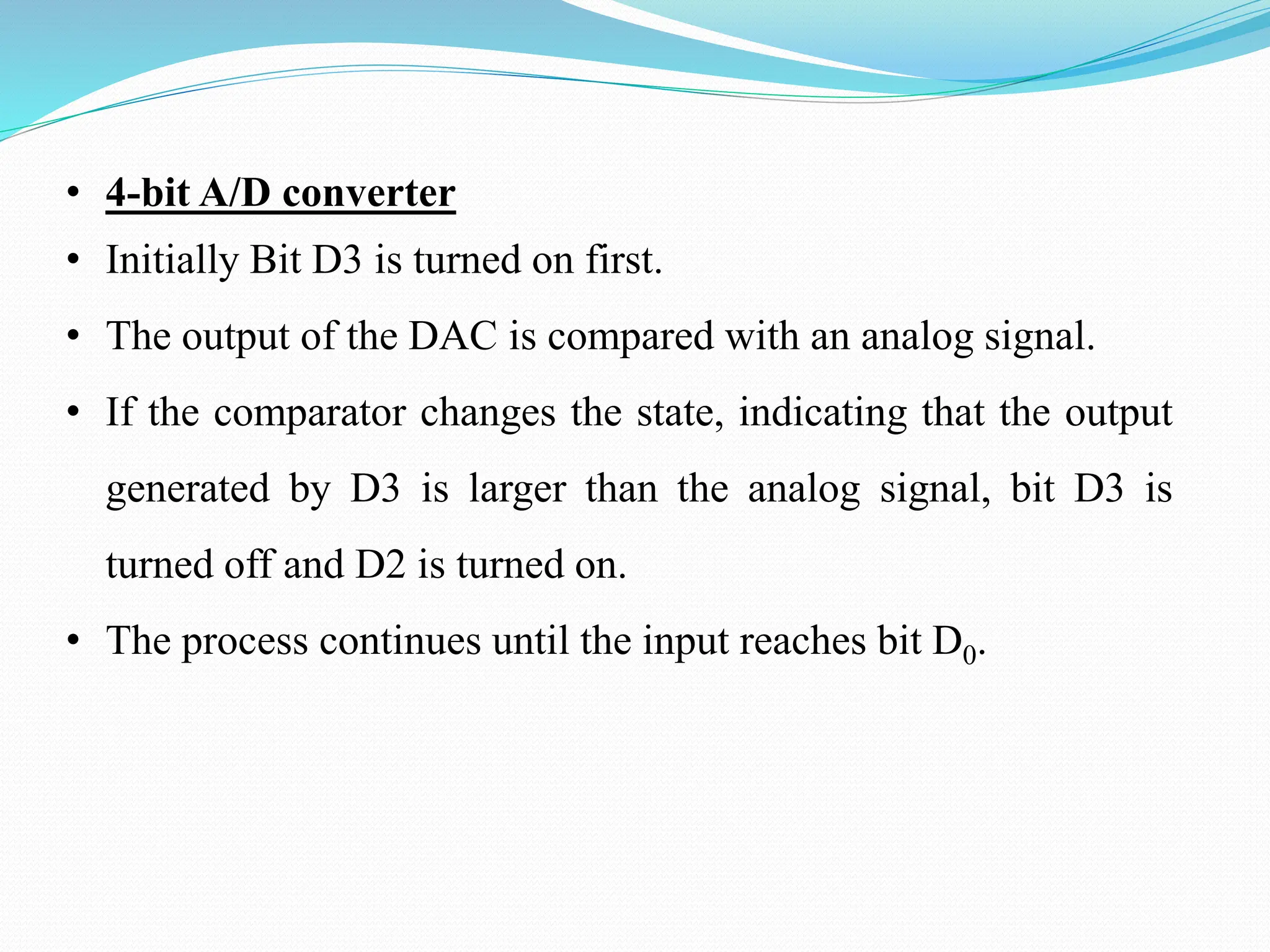 Analog to Digital and Digital to Analog Converter | PPTX