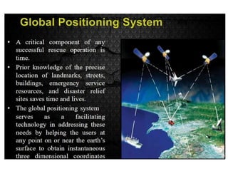 Role of GIS and remote sensing in Disaster Management | PPTX