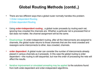Comprehensive Overview of Global and Detailed Routing in VLSI Design | PPT