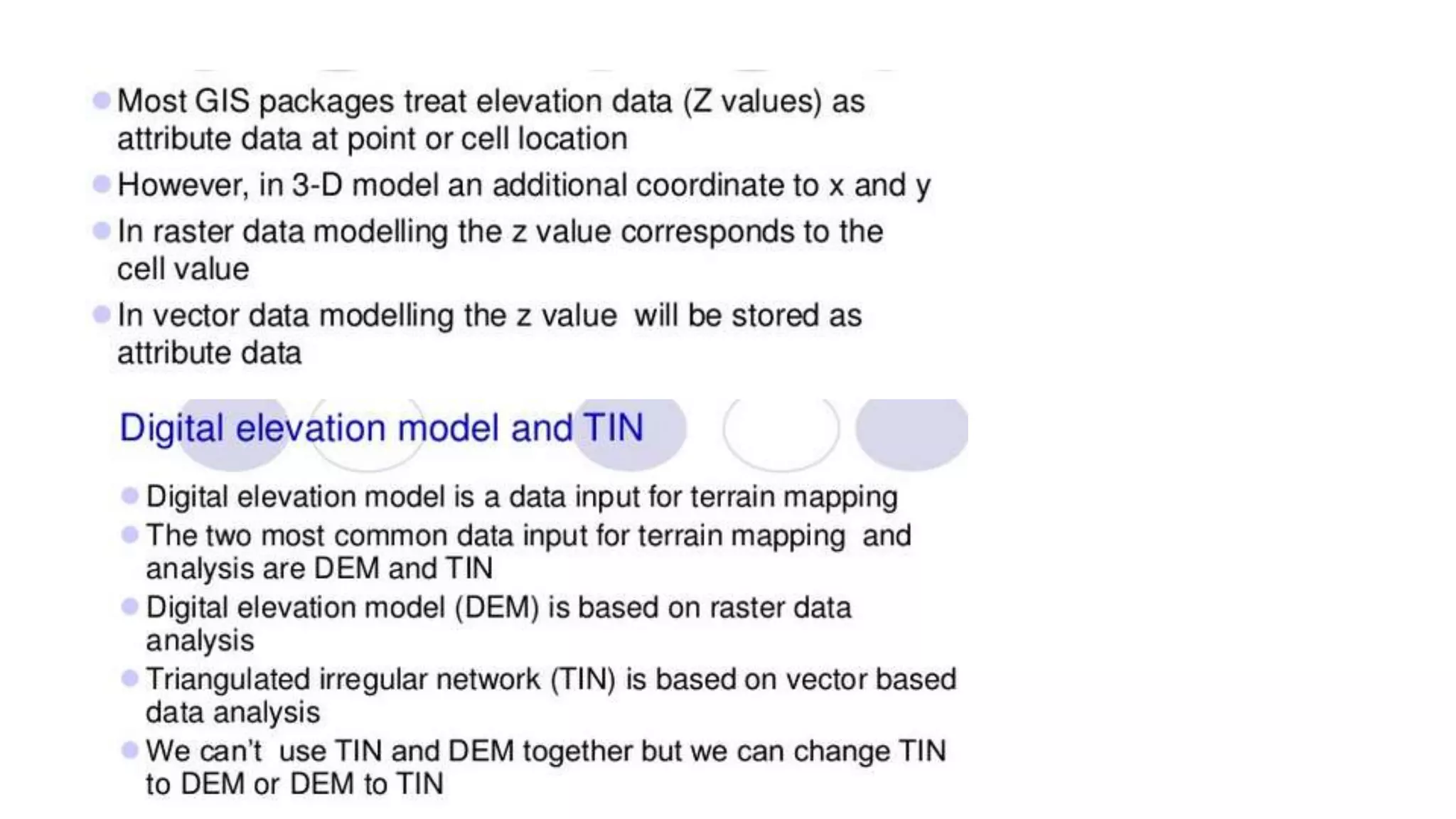 Geo-spatial Analysis and Modelling