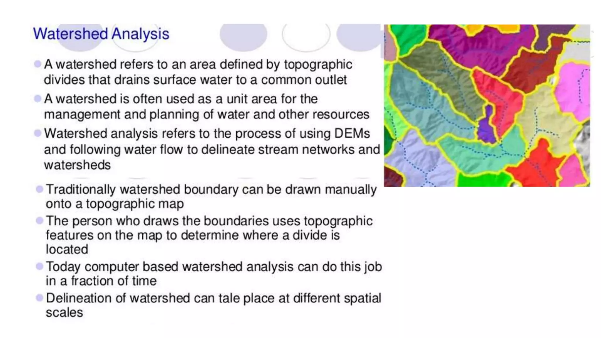 Geo-spatial Analysis and Modelling