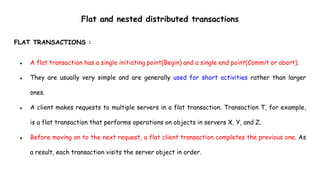 Unit iv -Transactions | PPTX