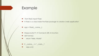 Comprehensive Introduction to Web Development Using Python and Flask ...