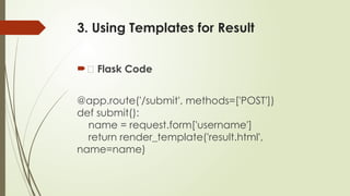 efficient way of web development using python and... Comprehensive Introduction to Web Development Using Python and Flask ...